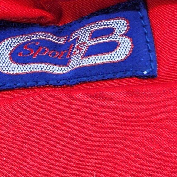 CB Sports 1984 Red Down Puffer Jacket Boy's Size Large - Picture 6 of 13